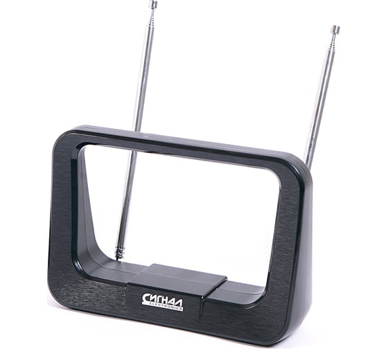 Комнатная антена СИГНАЛelectronics DVB-T2 и ДМВ+МВ активная Сигнал SAI-119 18889