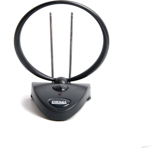 Комнатная антена СИГНАЛelectronics DVB-T2 и ДМВ+МВ активная Сигнал SAI 208 23391