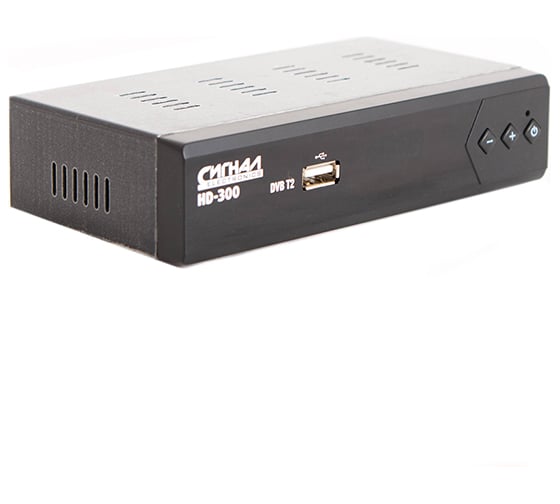 Эфирный цифровой ресивер СИГНАЛelectronics DVB-T2 HD HD-300 металл, DOLBY DIGITAL,17300