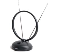 Комнатная антена СИГНАЛelectronics DVB-T2 и ДМВ+МВ активная Сигнал SAI 213 23485