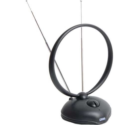 Комнатная антена СИГНАЛelectronics DVB-T2 и ДМВ+МВ активная Сигнал SAI 213 23485