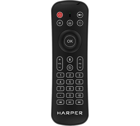 Беспроводная аэромышь клавиатура пульт HARPER KBWL-050 для СМАРТ ТВ H00002272