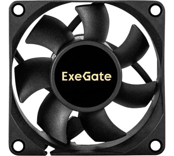 Вентилятор ExeGate ExtraSilent ES07025S3P 12В DC, 70x70x25 мм, Sleeve bearing подшипник скольжения, 3pin, 2300RPM, 25dBA 297181
