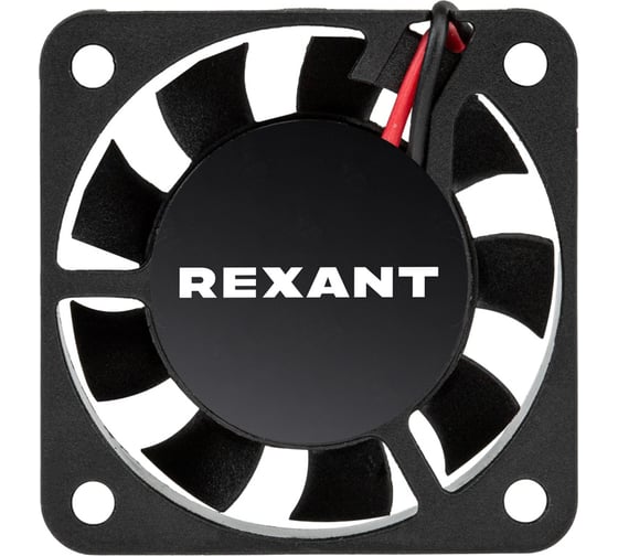 Осевой вентилятор для охлаждения REXANT RQD 4010MS, DC 12В 72-5040 1