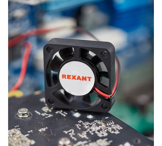 Осевой вентилятор для охлаждения REXANT RQD 4010MS, DC 12В 72-5040