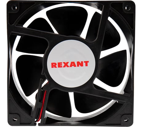 Осевой вентилятор для охлаждения REXANT RX 120х120х38 мм 12 В 72-5121