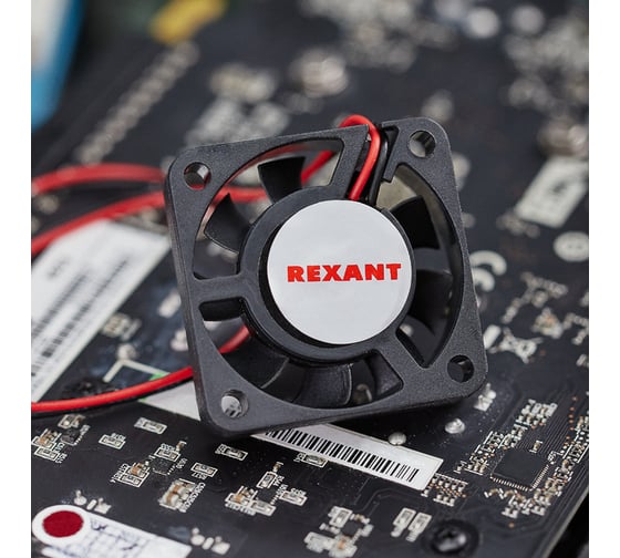 Осевой вентилятор для охлаждения REXANT RX 40х40х10 мм 24 В 72-4040
