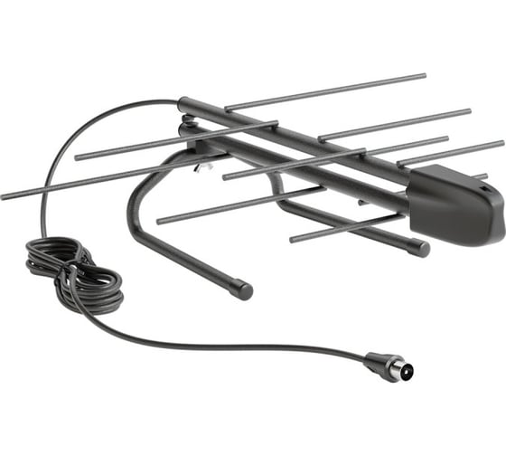 Антенна комнатная РЭМО BAS-5133-5V Меркурий 3.0 (активная, 5V, ДМВ, без б/п, 17 дБи, пакет) 17872
