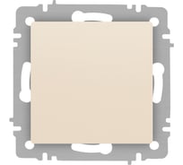 Кнопка Intro Accent 610902, 10А250В, IP20, СУ, слоновая кость Б0063606