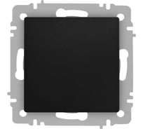 Кнопка Intro Accent 610905, 10А250В, IP20, СУ, антрацит Б0063612