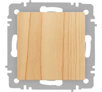 Кнопка Intro Accent 610911 10А250В, IP20, СУ, Accent, сосна Б0063626