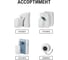 Звонок TDM ELECTRIC ЗББ-11/6-MP3 беспроводной, на батарейках, 300м, mp3 SQ1901-0034 13