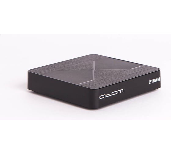Приставка Смарт ТВ Atom Evolution ATOM-216AM Android TV Box, Amlogic S905W, 2/16Gb, Bluetooth, 12498