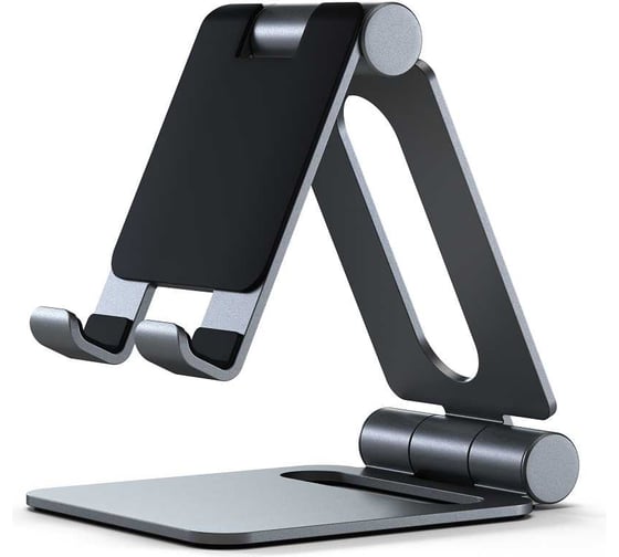 Настольная подствка SATECHI R1 Aluminum Multi-Angle Tablet Stand для мобильных устройств, алюминий, серый космос ST-R1M