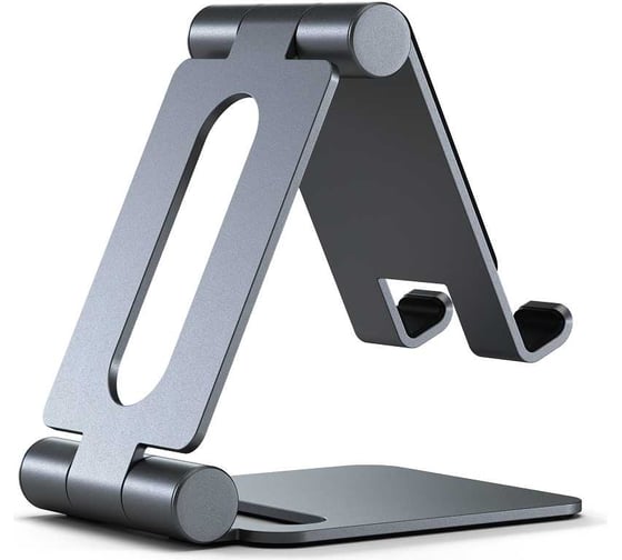 Настольная подствка SATECHI R1 Aluminum Multi-Angle Tablet Stand для мобильных устройств, алюминий, серый космос ST-R1M