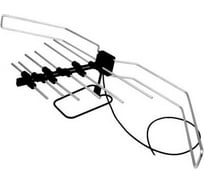 Антенна комнатная Дельта К331А 12V (активная, МВ-ДМВ, с б/п, 6-25 дБ, коробка) 2069