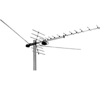 Антенна уличная Дельта Н1381АF 12V б/к (активная, МВ-ДМВ, с б/п, 20-33 дБ, пакет) 14879