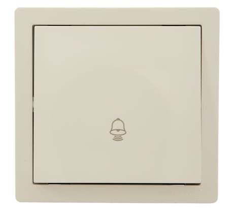 Кнопка звонка Lezard LETO крем 752-0300-103