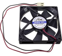 Вентилятор JAMICON JF0815B1H--R (JF0815B1H-031-065R) 3000RPM, 12V/0,17A, 80x80x15, B(подшипник) CFM31,22/dBA30,3 вентилятор, провод С00039891