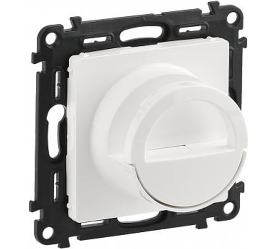 Подставка для смартфона Legrand Valena LIFE С лицевой панелью, Белая 754910
