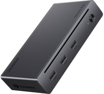 Адаптер UGREEN U708 Revodok Max 8-in-1 8K30Hz 3хThunderbolt 4 Dock Station. Цвет: серый 25053EU
