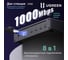 Адаптер UGREEN U708 Revodok Max 8-in-1 8K30Hz 3хThunderbolt 4 Dock Station. Цвет: серый 25053EU 2