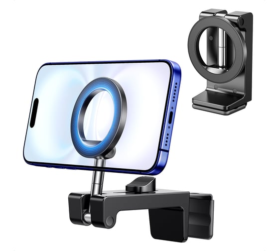 Подставка складная UGREEN LP863 45377 Foldable Travel MagsafeMagnetic Phone Stand. Цвет: черный 45377_ 1