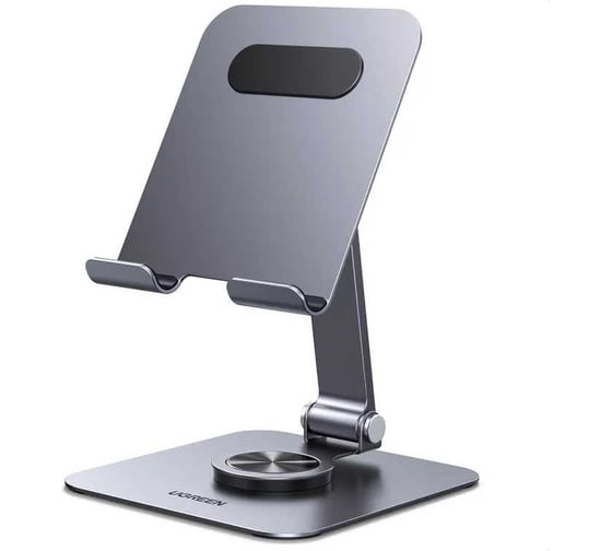 Подставка складная UGREEN LP894 45860 Swivel Foldable Multi-Angle Tablet Stand. Цвет: серый космос 45860_ 1