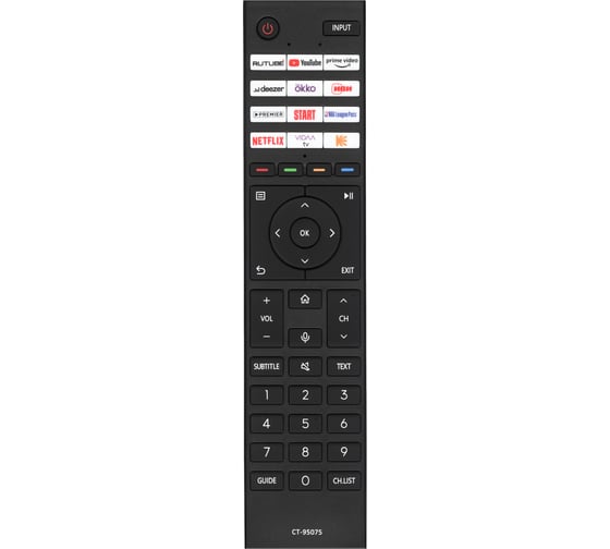 Пульт Huayu CT-95075 для телевизора Toshiba HBT094 1