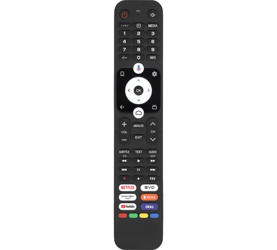 Пульт Huayu HTR-U32R с голосовой функцией для телевизора Haier, Candy HBT077