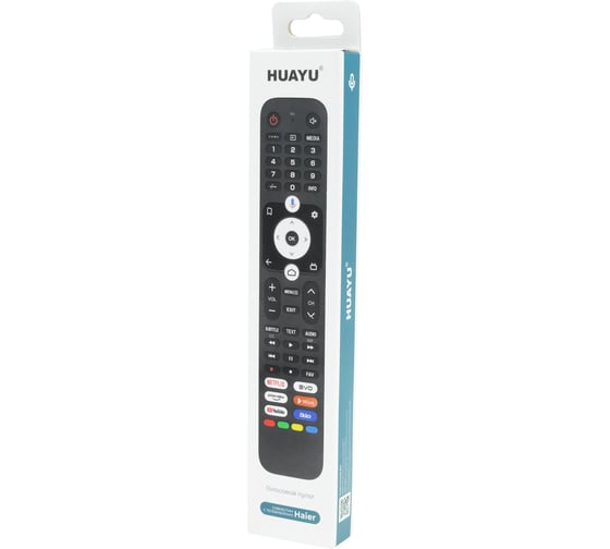 Пульт Huayu HTR-U32R с голосовой функцией для телевизора Haier, Candy HBT077