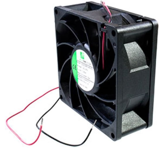 Вентилятор осевой ACDCFAN GD9238H24B-R03 Autorestart 92*92*38 24В подшипник качения 7500 об/мин, 120CFM, 61.9dB(A) 2 провода GD9238H24B-R03 Autorestart 2017152348