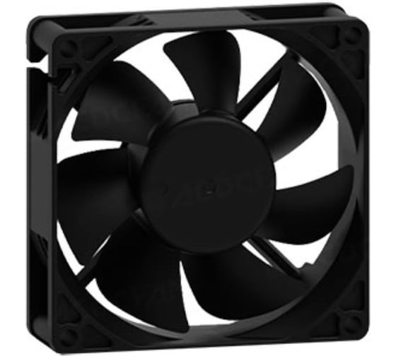 Вентилятор осевой ACDCFAN GD8025H12B-R03 80*80*25 мм, DC 12V, подшипник качения, 4500 об/мин 57СFM, 45.4 dB(A) 2 провода GD8025H12B-R03 2017105403