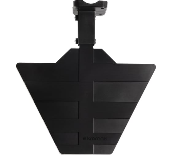 Комнатная и наружная активная антенна Kromax TV FLAT-14 gray-black 78966
