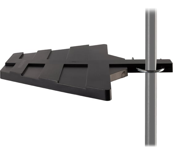 Комнатная и наружная активная антенна Kromax TV FLAT-14 gray-black 78966