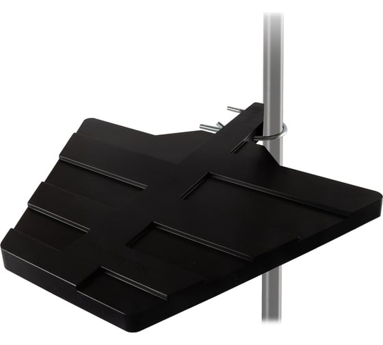 Комнатная и наружная активная антенна Kromax TV FLAT-14 gray-black 78966