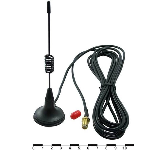 Антенна RUICHI WiFi: JCXP8019 2.4G (3m RG174) SMAF 83681 1