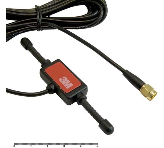 Антенна GSM RUICHI JCYJ9018 (3m RG174) SMA-P 83677 1