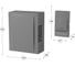 Электрический звонок Elektrostandard DBQ26M WM 1M IP44 бытовой дверной серый a055433 2