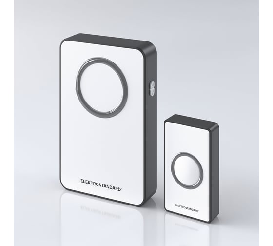 Электрический звонок Elektrostandard DBQ27M WL 38M IP20 бытовой дверной Белый Чёрный a055695