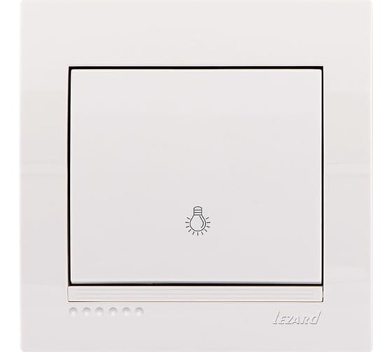Кнопка таймера Lezard DERIY белый 702-0202-102