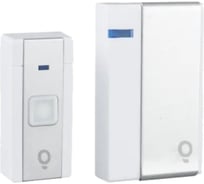 Цифровой звонок FL-LED FL- AG-9613K/AC220V евровилка, 434MHz, 80-120m, 36 мелодий, 3 уровня громкости, LED индикатор, W/S 614407