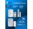 Цифровой звонок FL-LED FL- AG-8532K/DC 3x1.5V(AA), 434MHz, 80-120m, 36 мелодий, 3 уровня громкости, LED индикатор, WT614308 4