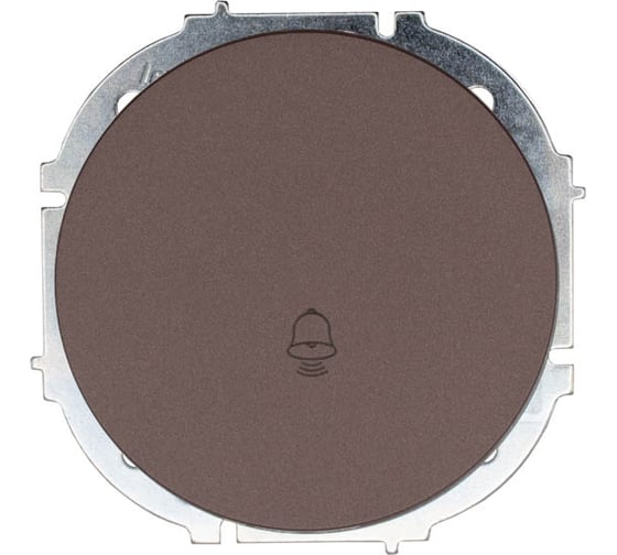 Кнопка звонка Lezard OSEN шоколад 743-7388-103 1