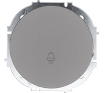 Кнопка звонка серый матовый Lezard OSEN 743-7488-103