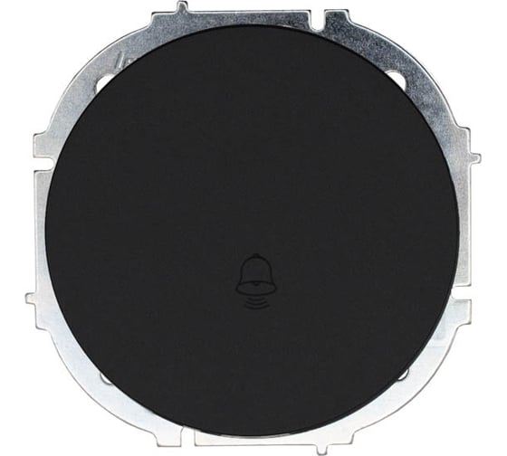 Кнопка звонка Lezard OSEN чёрный бархат 743-4288-103 1