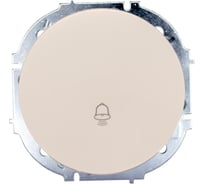 Кнопка звонка слоновая кость Lezard OSEN 743-9088-103