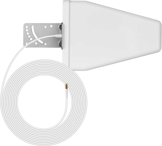 Внешняя направленная всепогодная антенна ДалСВЯЗЬ DL-700/2700-8 v., тип - волновой канал, усиление 8 дБ, кабель 10 м, SMA-вилка 6733 1