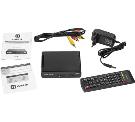 Телевизионный ресивер Harper HDT2-1108 (DVB-T2) H00000469