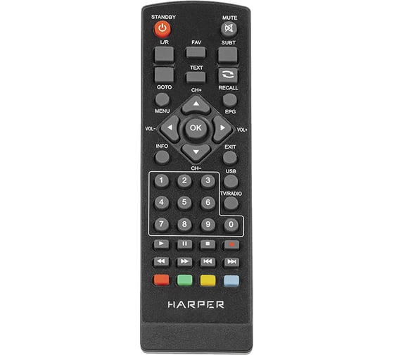 Телевизионный ресивер Harper HDT2-1108 (DVB-T2) H00000469